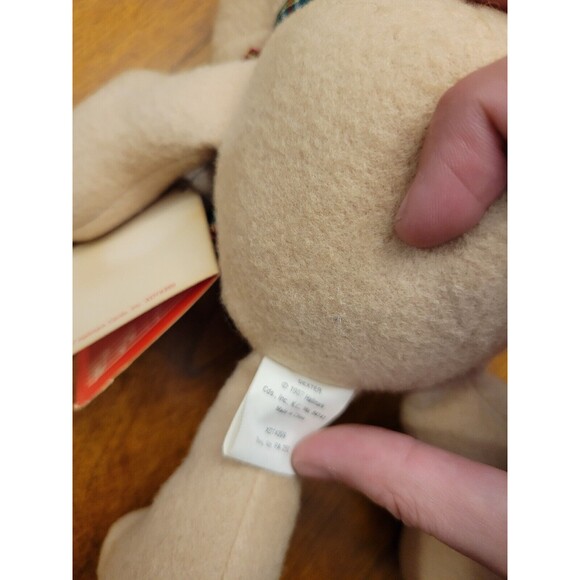 Vintage Jingle Bears “Hi I’m Dexter!” Hallmark 1987 Tags Intact - Picture 7 of 8